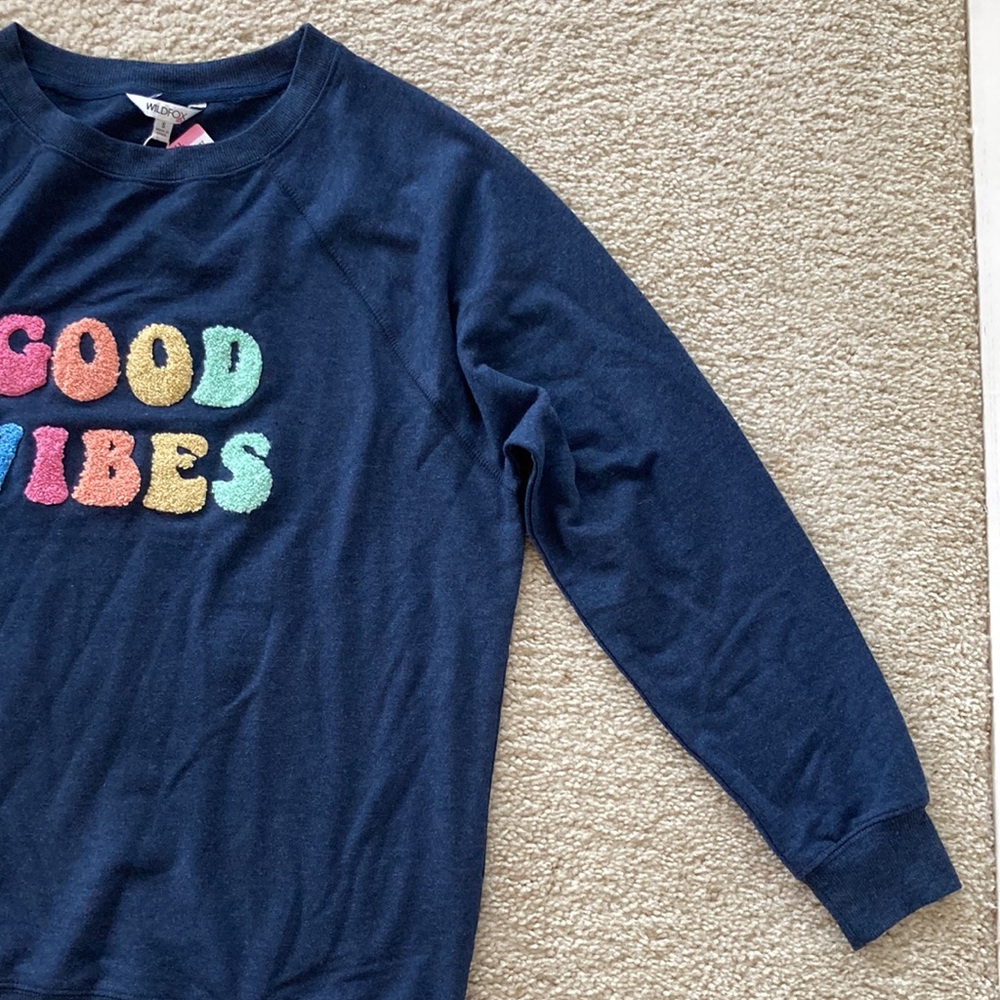 Wildfox ’Good Vibes’ Sweatshirt/Pullover - Picture 3 of 6